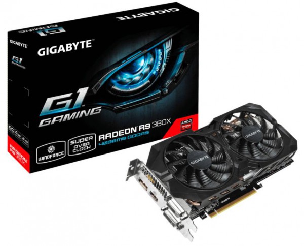 Gigabyte Radeon R9 380X G1 Gaming (GV-R938XG1 GAMING-4GD)