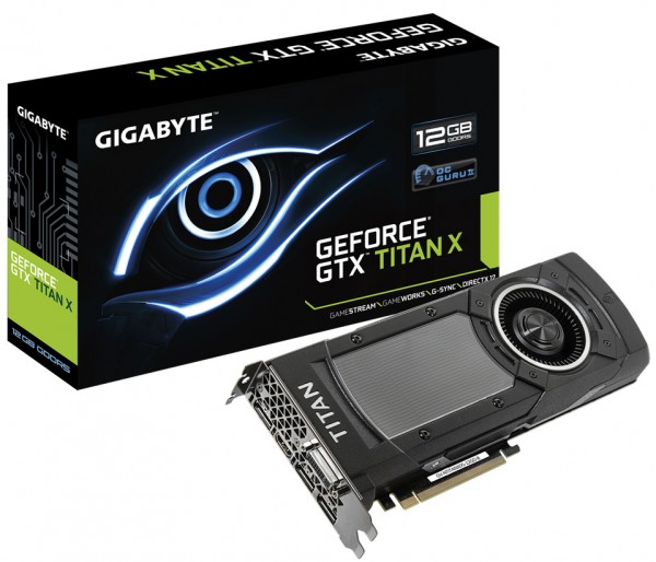 Gigabyte GeForce GTX TITAN-X (GV-NTITANXD5-12GD-B)