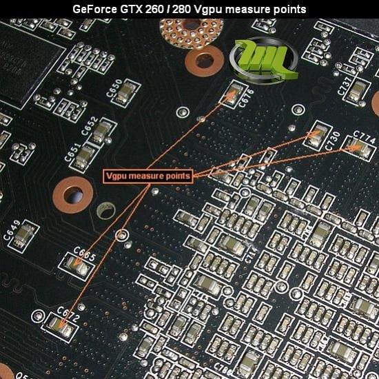Вольтмод референсных видеокарт GeForce GTX 260 и GeForce GTX 280 PCI-E
