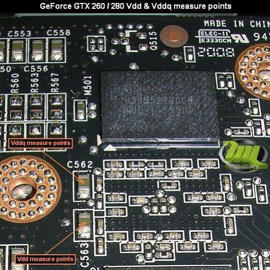 Вольтмод референсных видеокарт GeForce GTX 260 и GeForce GTX 280 PCI-E