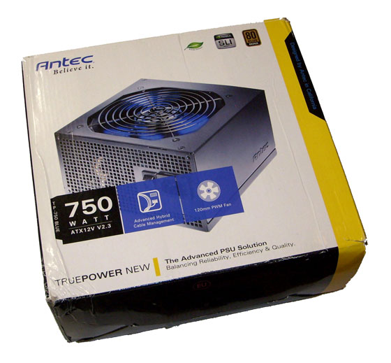 Коробка Antec TruePower 750 Blue