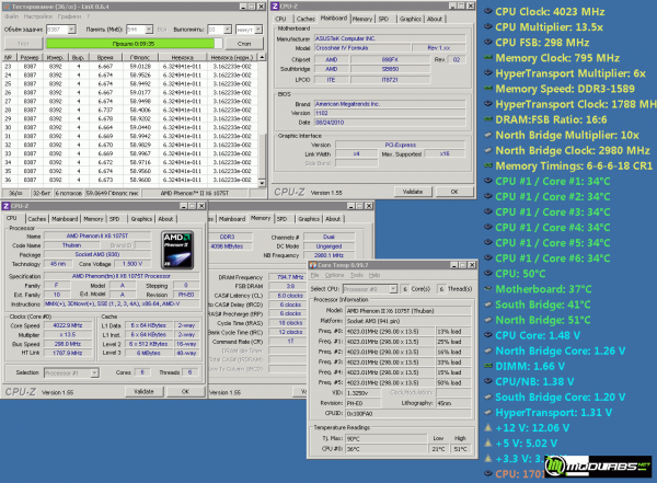 linx phenom x6 1075t 2980mhz cpu_nb load
