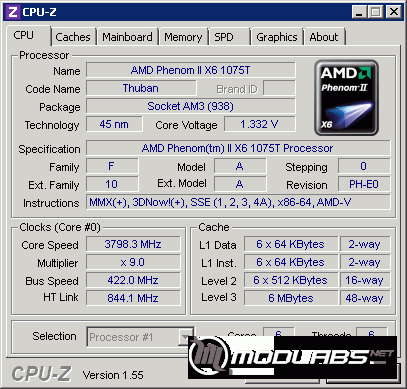 cpuz phenom x6 1075t 422mhz htt