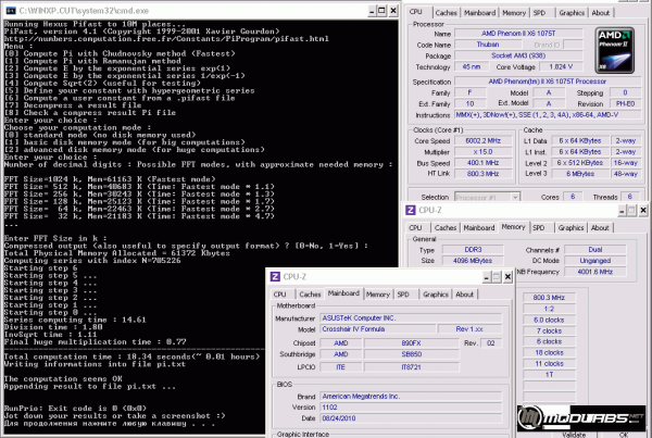 pifast phenom x6 1075t