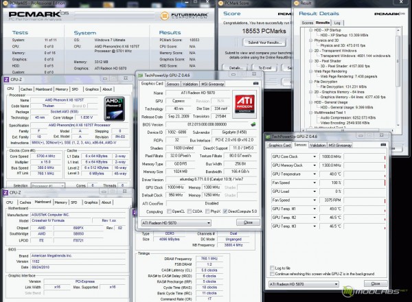 phenom II X6 1075T PCMark2005 on LN2