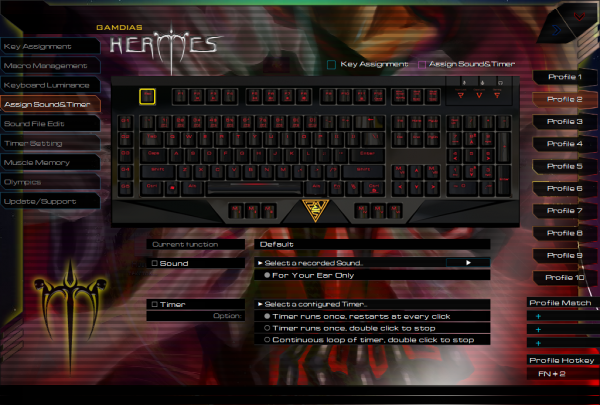 Gamdias Hermes Ultimate Black GKB2010