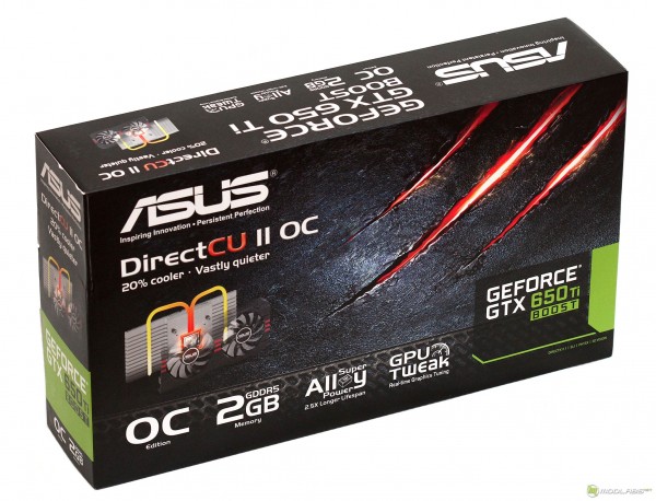 ASUS GeForce GTX 650 Ti BOOST DirectCU II OC