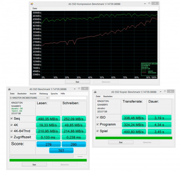 Kingston SSDNow KC300 SKC300S3B7A240G