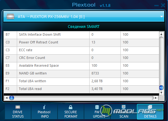 Plextor M6V