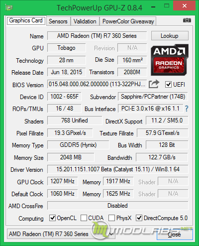 Sapphire Nitro R7 360 2G D5