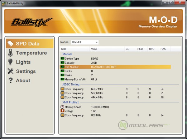 MOD utility screen 1
