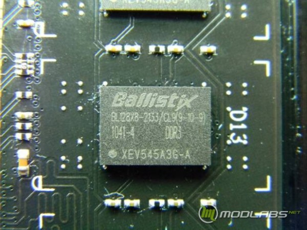 ballistix memory chip