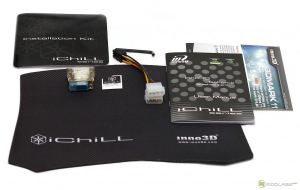 Комплектация Inno3D GeForce GTX 670 iChill