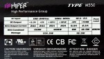 Hyper M550 main fan 1