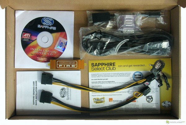 Sapphire Radeon HD6950 - package