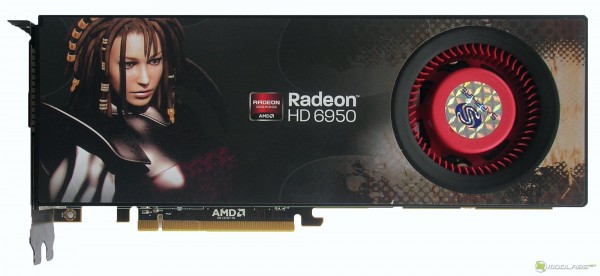 Sapphire Radeon HD6950 - card - front