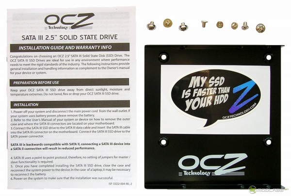 OCZ Vertex4 128Gb SSD - Package