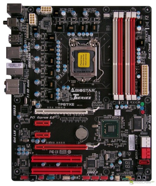 Biostar TP67XE - PCB