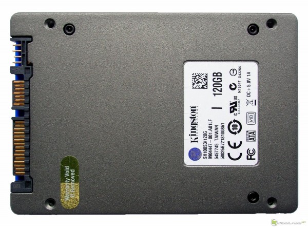 Kingston HyperX SSD - back