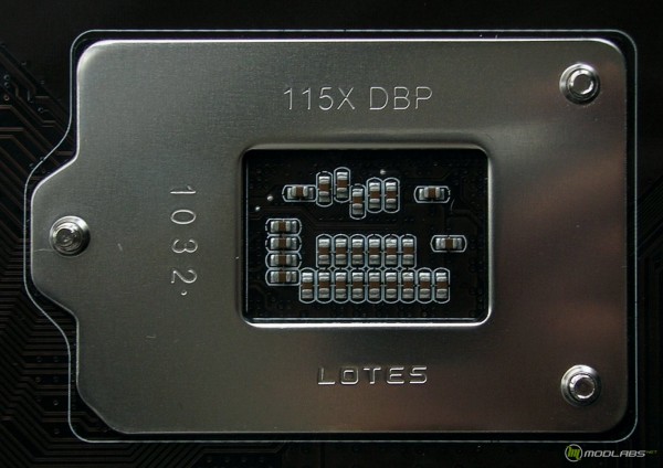 Biostar TP67XE - backplate сокета