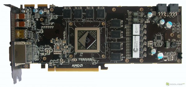 Sapphire Radeon HD6950 - PCB - front