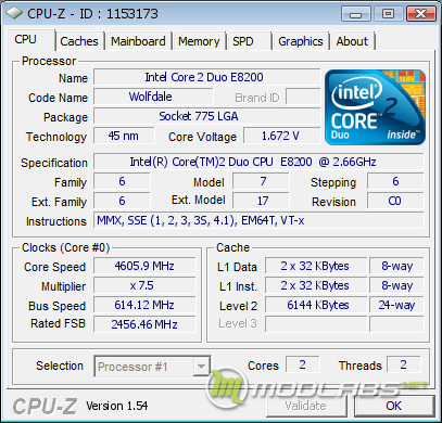 Разгон Core 2 Duo E8200