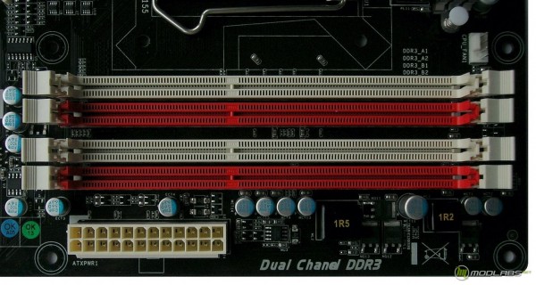 Biostar TP67XE - DDR3 slots