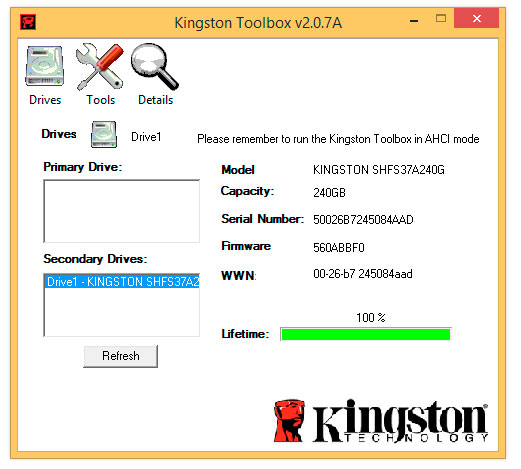 Kingston HyperX FURY SHFS37A240G