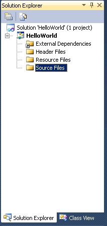 Solution Explorer