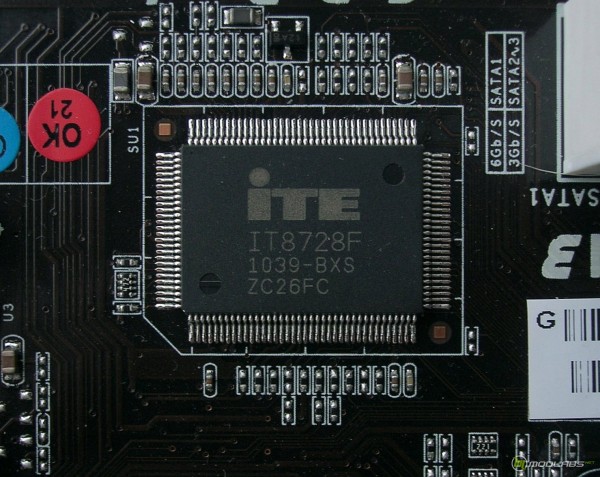 Biostar TP67XE - LPCIO ITE IT8728F