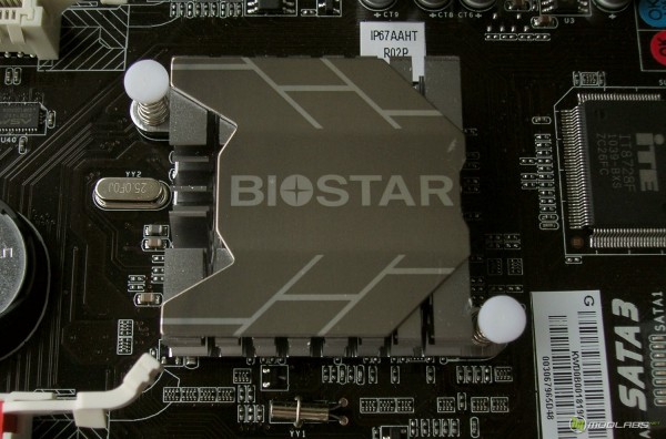 Biostar TP67XE - P67 Heatsink