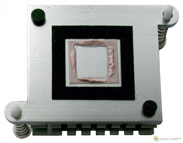 Biostar TP67XE - P67 Heatsink - back