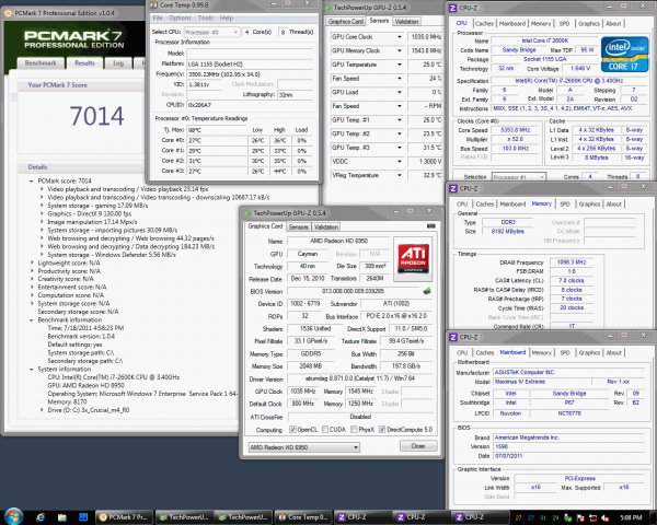 PCMark7 WR (7014)
