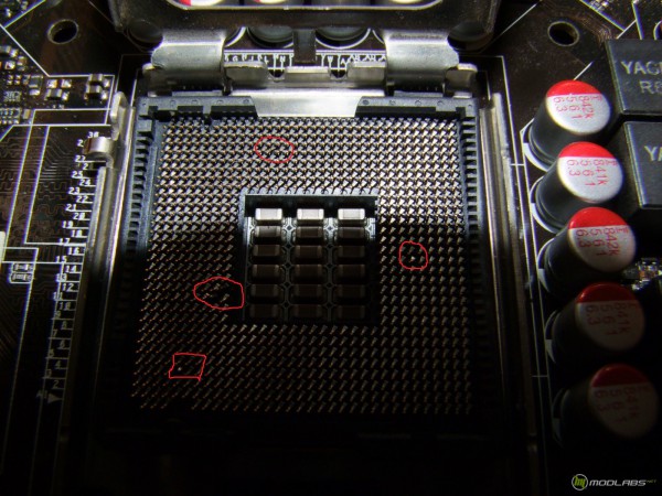 Гнутые ножки в сокете LGA 775