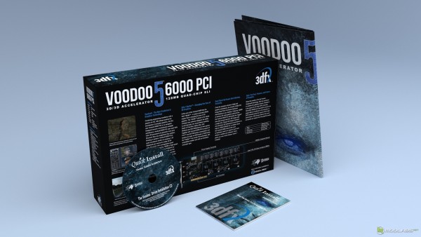 Voodoo 56000 PCI box (коробка), Drivers, manual, poster