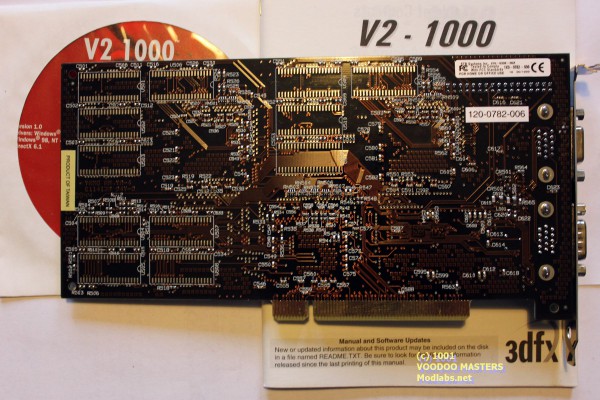 V2 1000 12MB 90MHz - Product of Taiwan - 9944 - 210-0336-00x1x0-0782-006120-0782-006