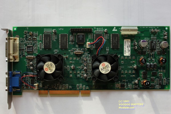 STB Voodoo5 5500 MAC 2x VSA-100 166MHz (rev A) 64Mb SDRAM 6ns "Toshiba" PCI - Product of Mexico - 2900 - 210-0414-001-A1