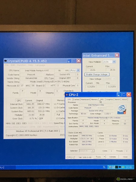 Mobile Intel Pentium 4 552 на Soltek SL-XP865G-3IG