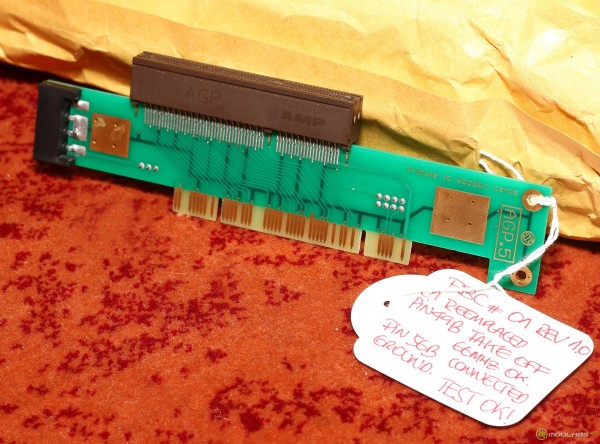 Переходник с AGP на PCI (AGP2PCI)