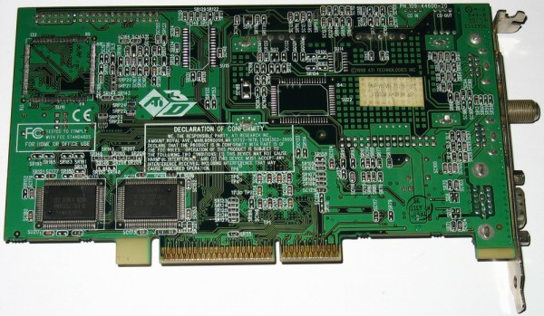 Ati All-In-Wonder Pro 4Mb AGP (3D Rage Pro)