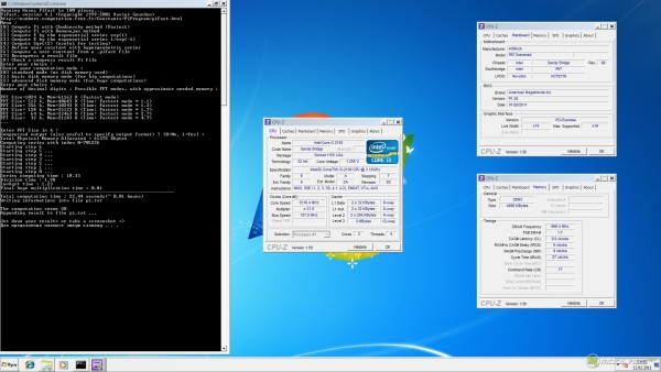 PiFast на Core i3-2100 (Sandy Bridge)