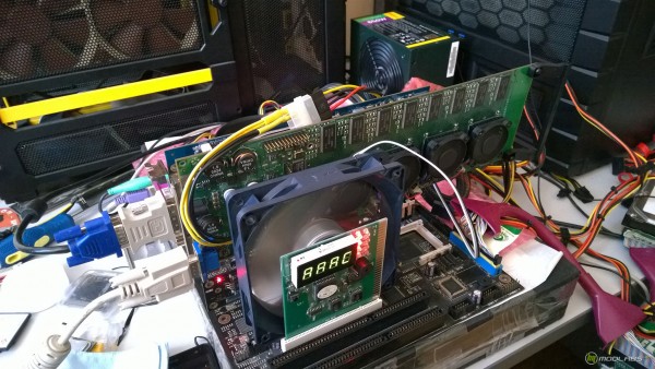 3dfx Voodoo 5 6000 на AGP2PCI переходнике