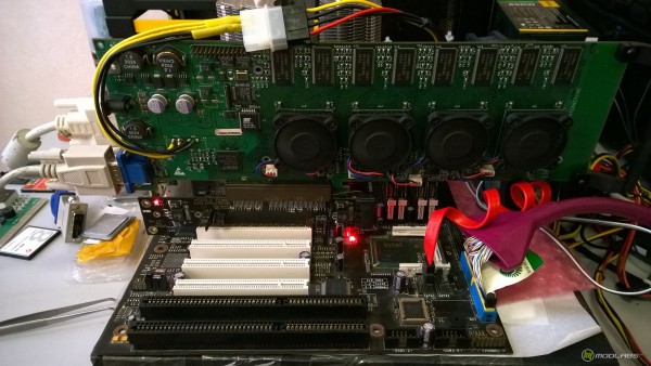 3dfx Voodoo 5 6000 на AGP2PCI переходнике