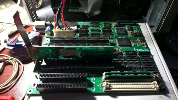 Первый старт 80286 на материнской плате CHIPS GW286CT