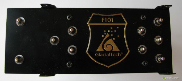 Обзор GlacialTech F101, вид кулера GlacialTech F101 сверху