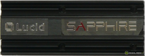 Обзор Sapphire Pure Black P67 Hydra - верхняя сторона радиатора, охлаждающего гидру