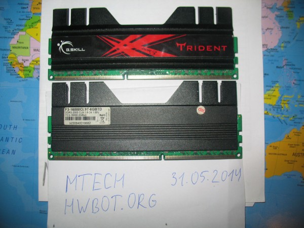G.Skill Trident 2000C9