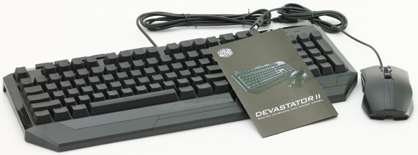 DEVASTATOR II - клавиатура, мышь и инструкция.