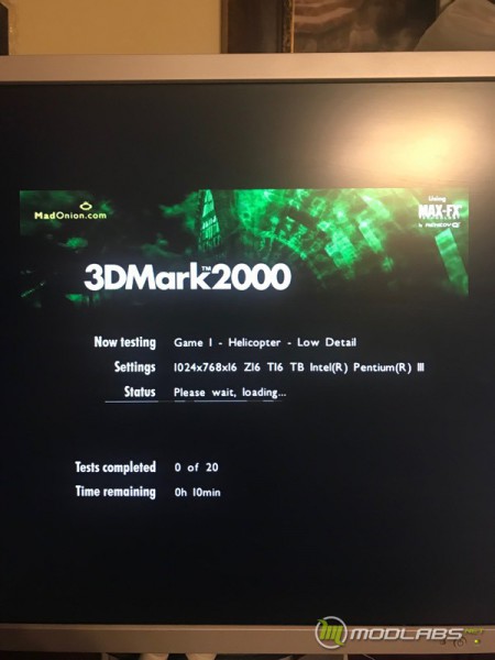 3DMark 2000 зависание на V5 5500 PCI@128 Мбайт