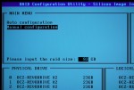 OCZ Revodrive X2 100Gb - RAID Config Util - RAID size